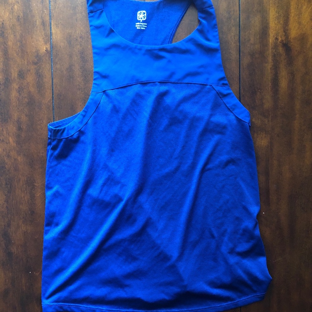 Yoga racerback open back workout tank